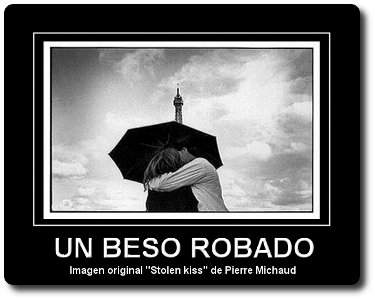 un beso robado