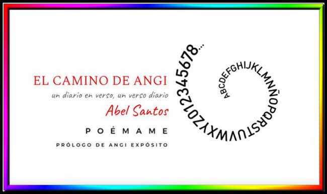 Poemario El camino de Angui,Abel Santos 