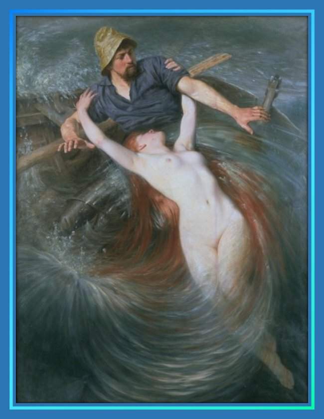 relato  El pescador y la sirena